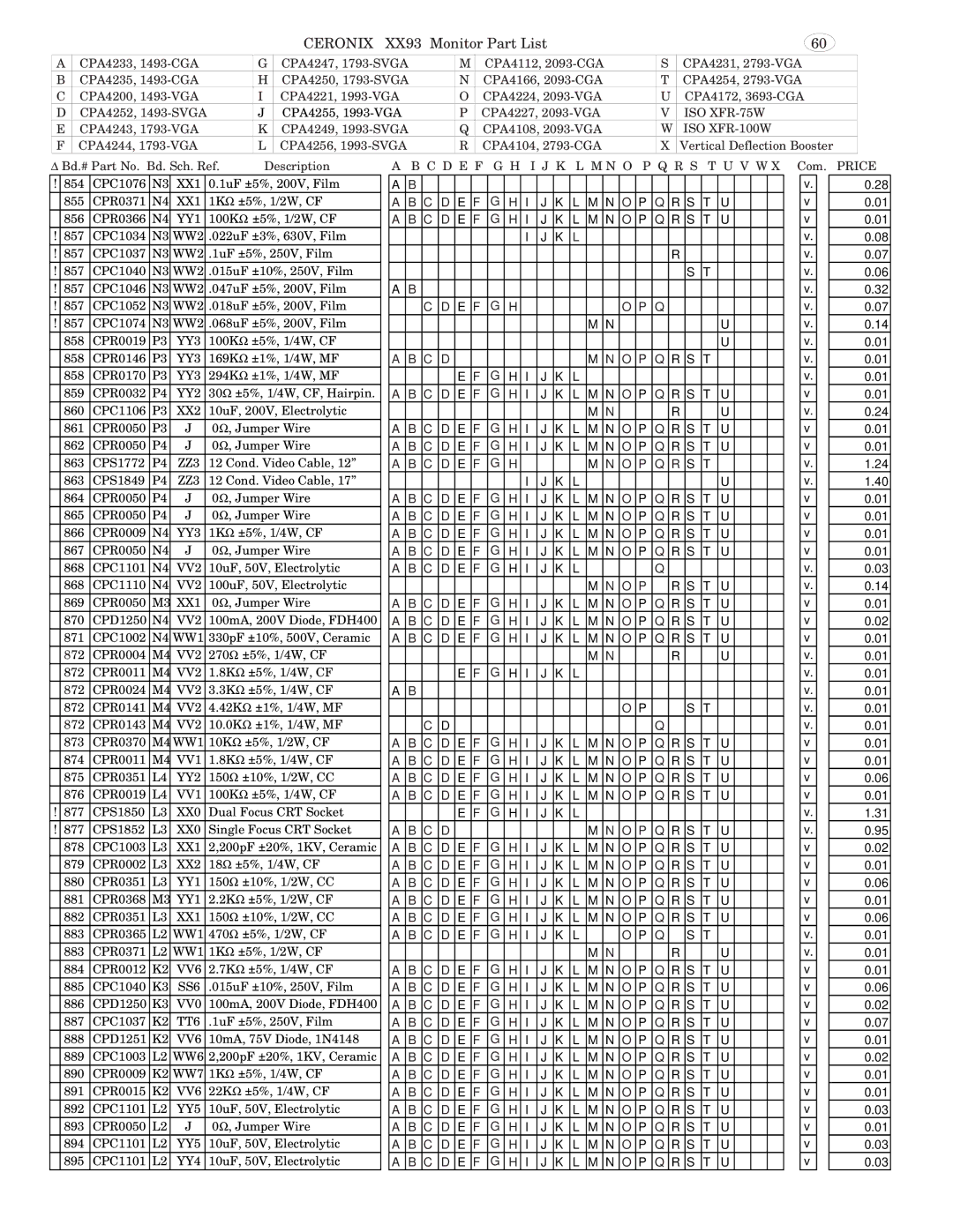 Genius 3693, ISO XFR-75W, 2093, 1493, 2793, 1793, 1993, ISO XFR-100W manual VV2 