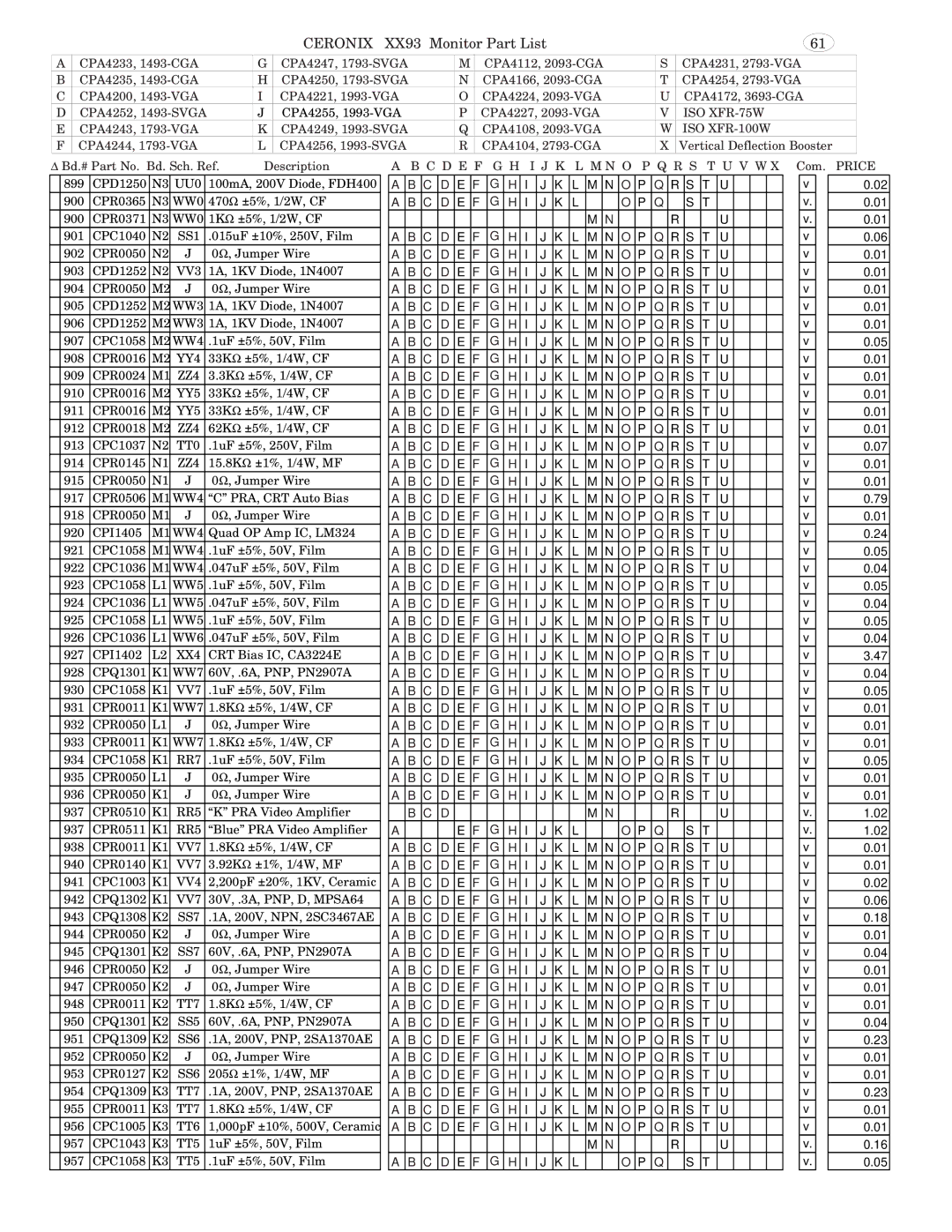 Genius 1793, ISO XFR-75W, 2093, 1493, 2793, 3693, 1993, ISO XFR-100W manual RR7 