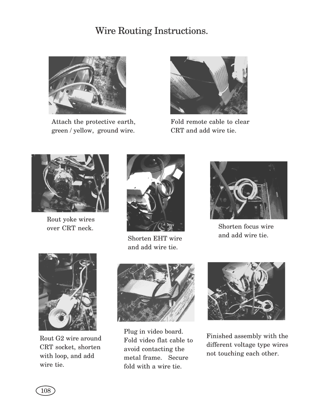 Genius 3693, ISO XFR-75W, 2093, 1493, 2793, 1793, 1993, ISO XFR-100W manual Wire Routing Instructions 