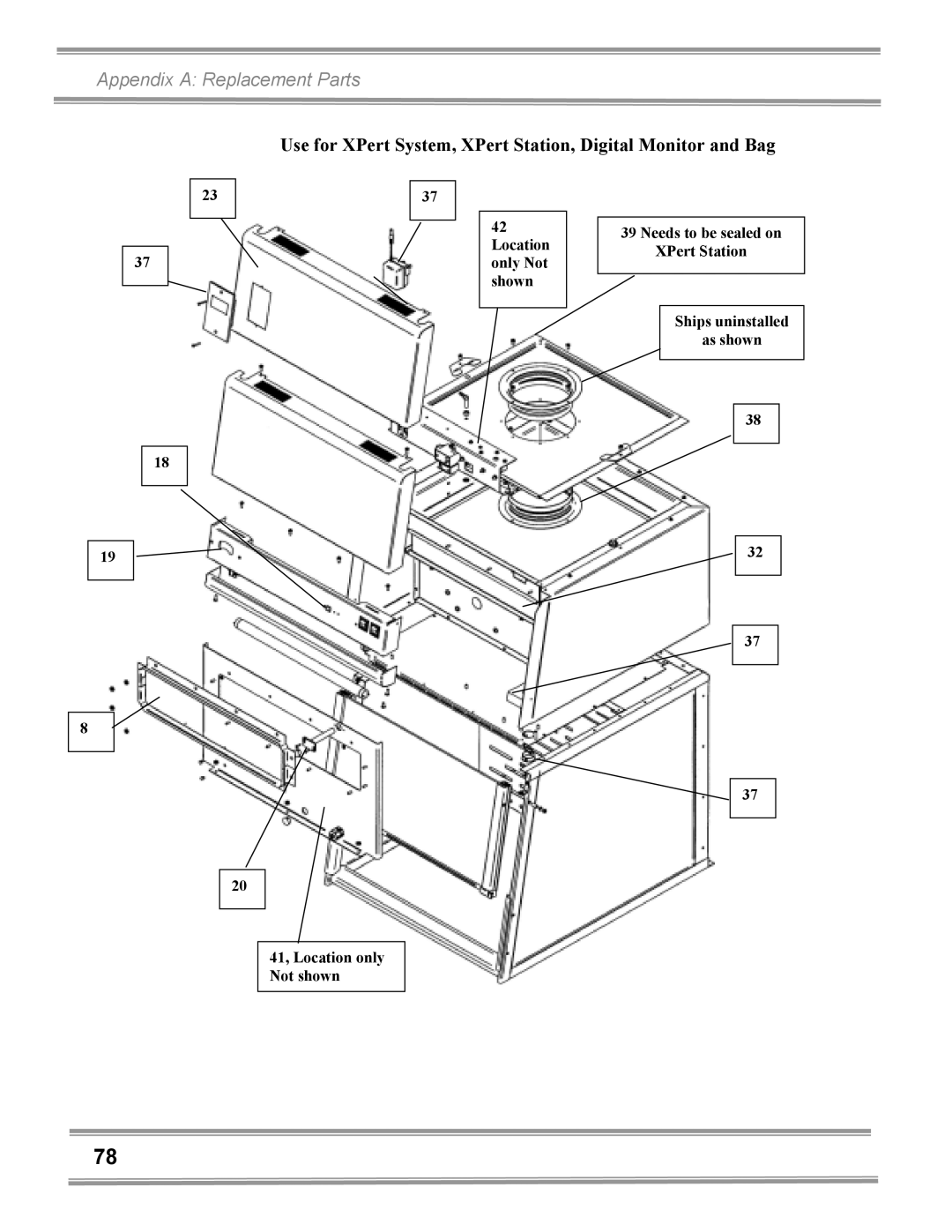 Gentek 3940201, 3940200, 3950320, 3950202, 3940421, 3940320 Use for XPert System, XPert Station, Digital Monitor and Bag 