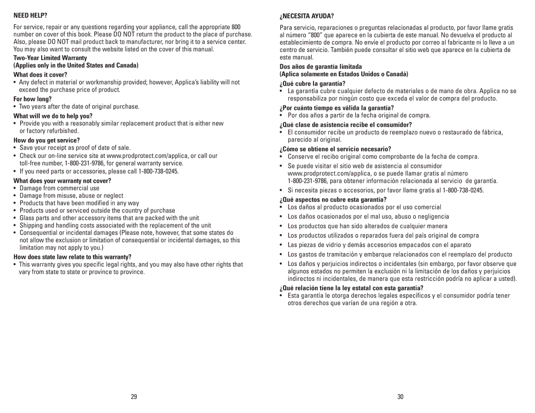 George Foreman GRP94WB, GRP90WGBQ, GRP93GQ, GRP94WR, GRP90WGW, GRP90WGRQ manual Need HELP? 