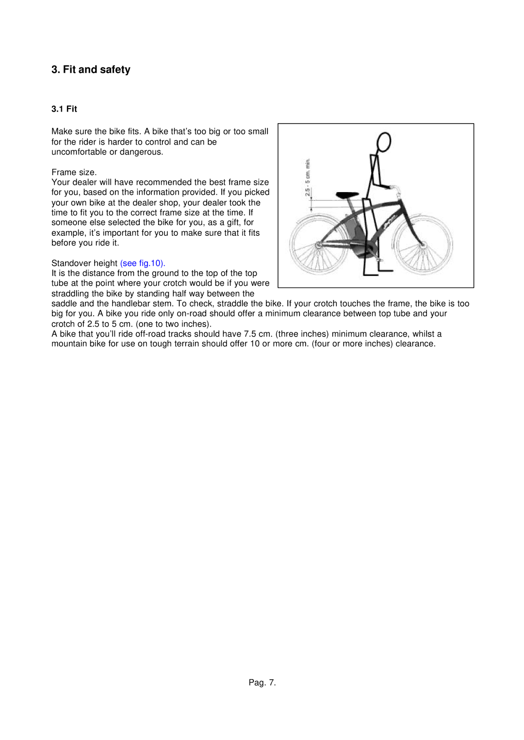 Giant Model Year 2002 owner manual Fit and safety 