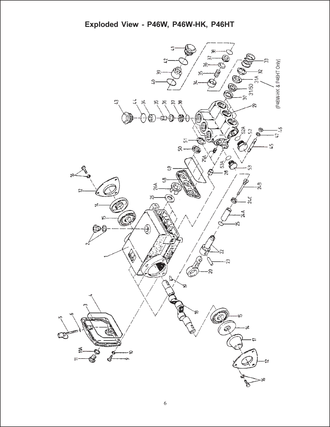 Giant p46w service manual Exploded View P46W, P46W-HK, P46HT 