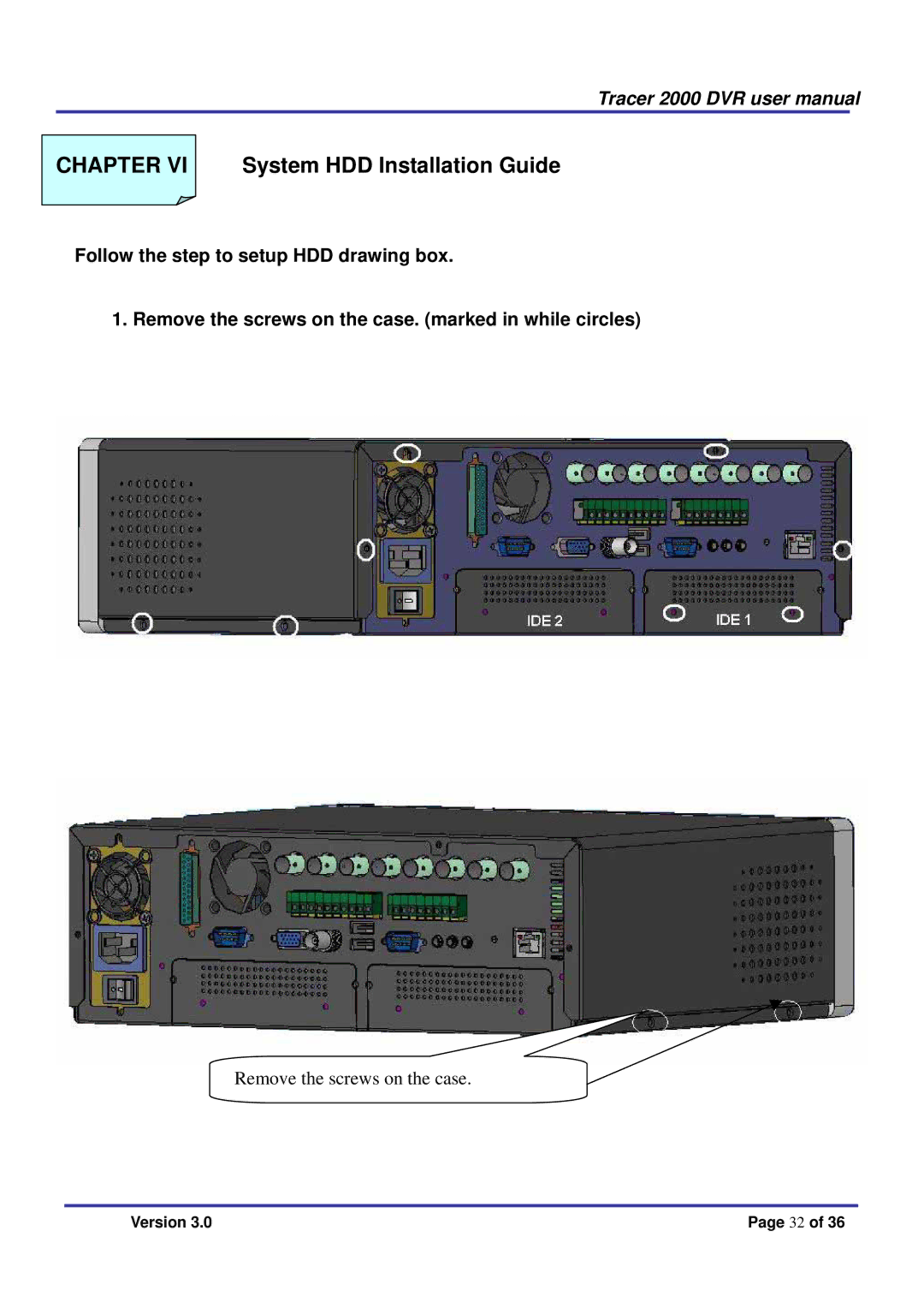 Giantec 2000 manual System HDD Installation Guide 