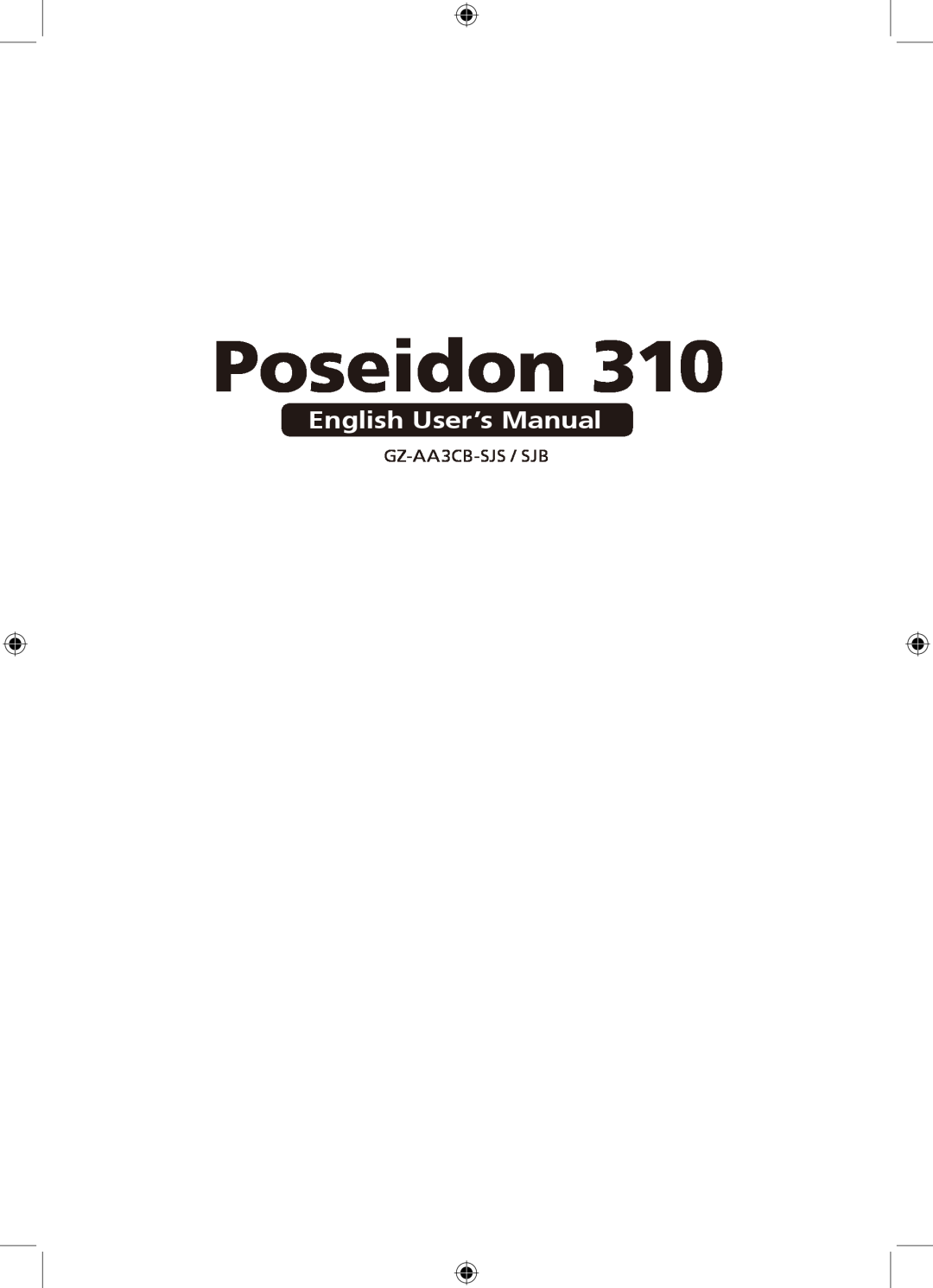 Gigabyte 310 user manual Poseidon, English User’s Manual 