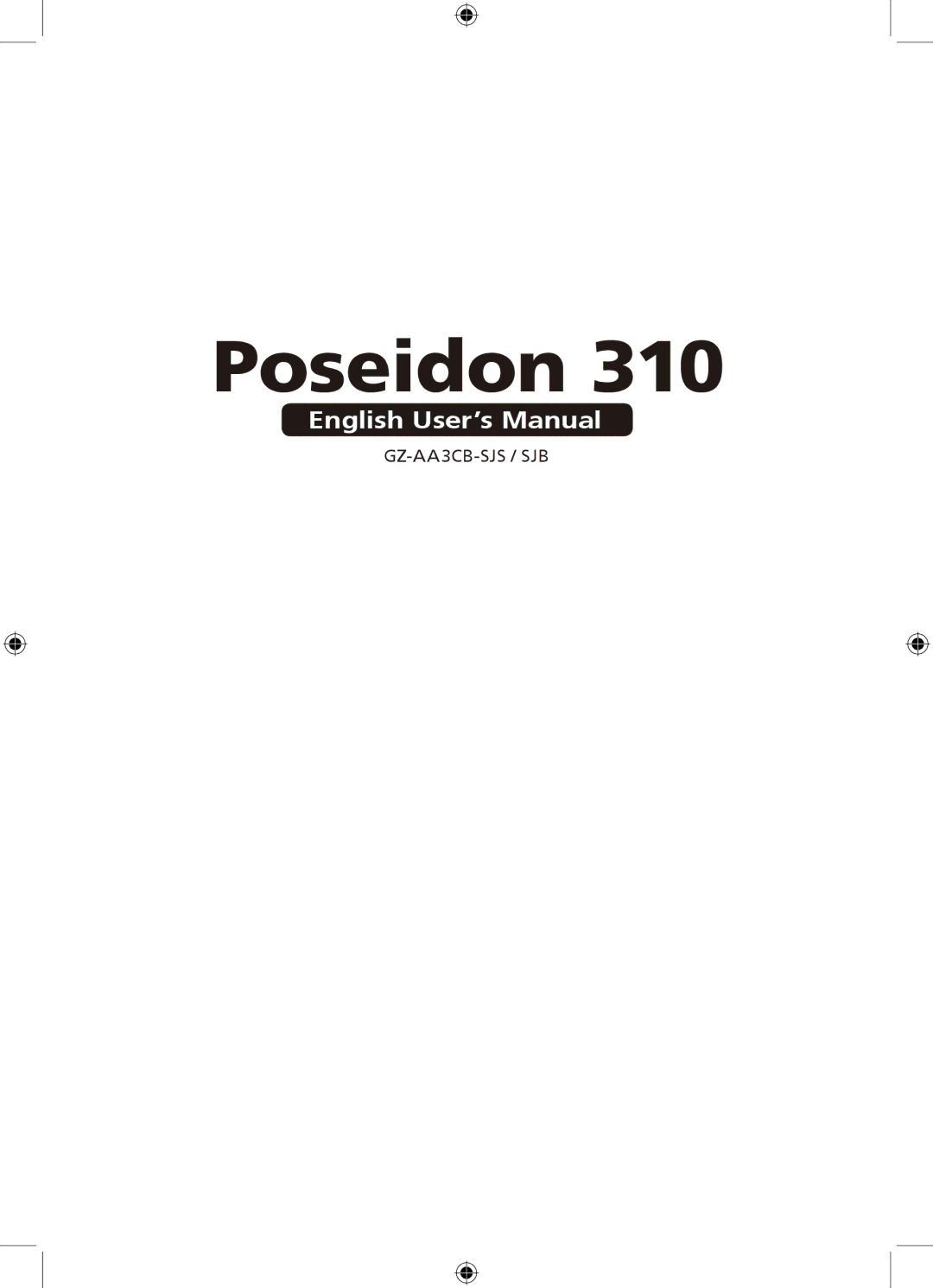 Gigabyte 310 user manual Poseidon 