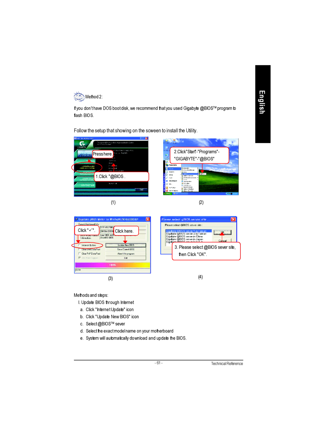 Gigabyte 5230, 5225, 5222 manual Gigabyte-@Bios 