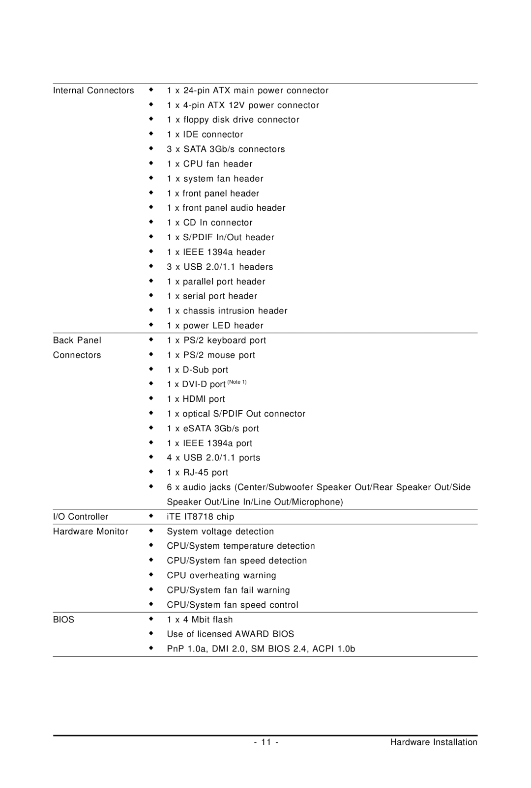 Gigabyte GA-73PVM-S2H user manual Mbit flash 