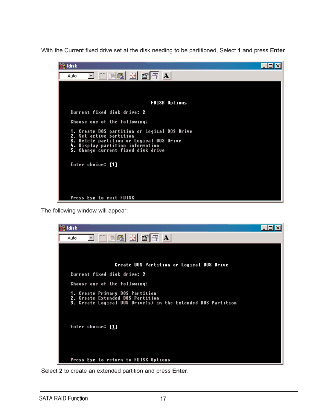 Gigabyte GA-7N400 user manual Sata RAID Function 