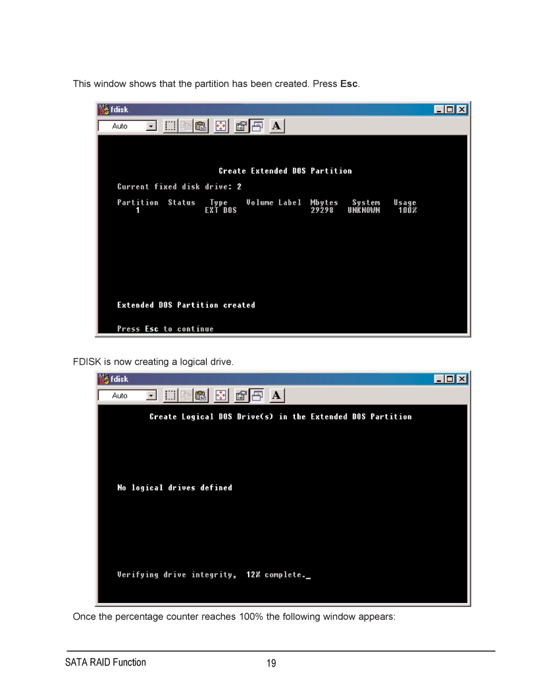 Gigabyte GA-7N400 user manual Sata RAID Function 