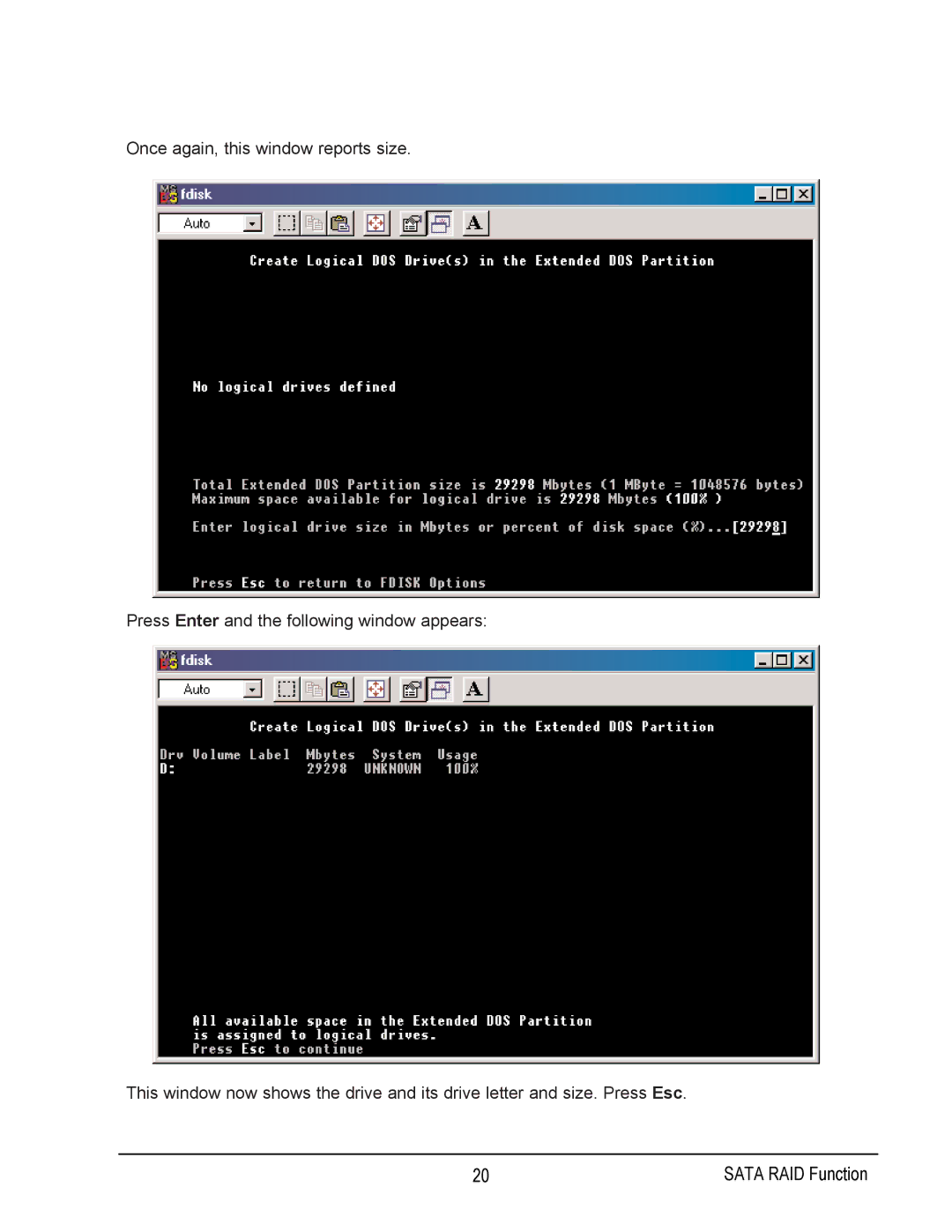 Gigabyte GA-7N400 user manual Sata RAID Function 