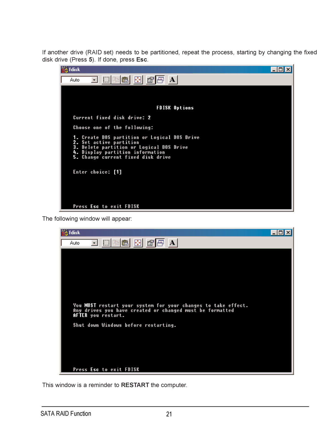 Gigabyte GA-7N400 user manual Sata RAID Function 