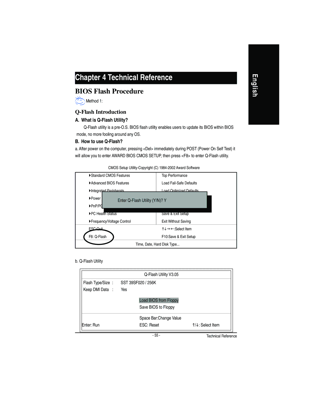 Gigabyte GA-7VA manual Bios Flash Procedure, What is Q-Flash Utility?, How to use Q-Flash? 