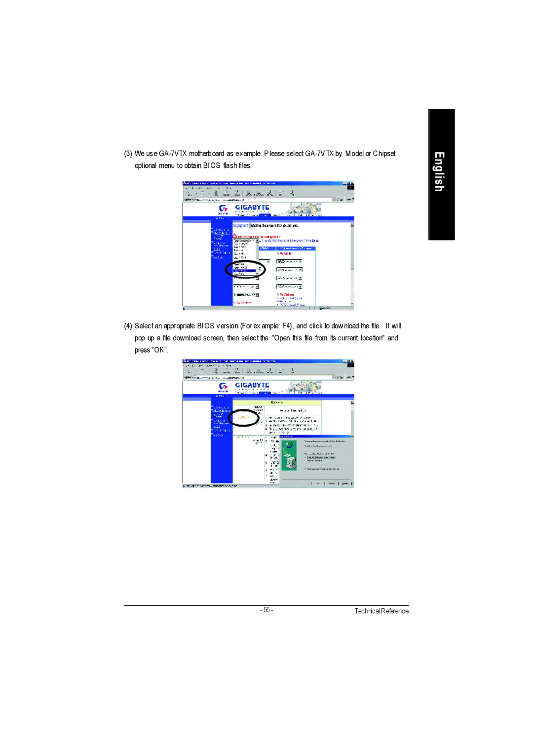 Gigabyte GA-7VA1004 manual English 