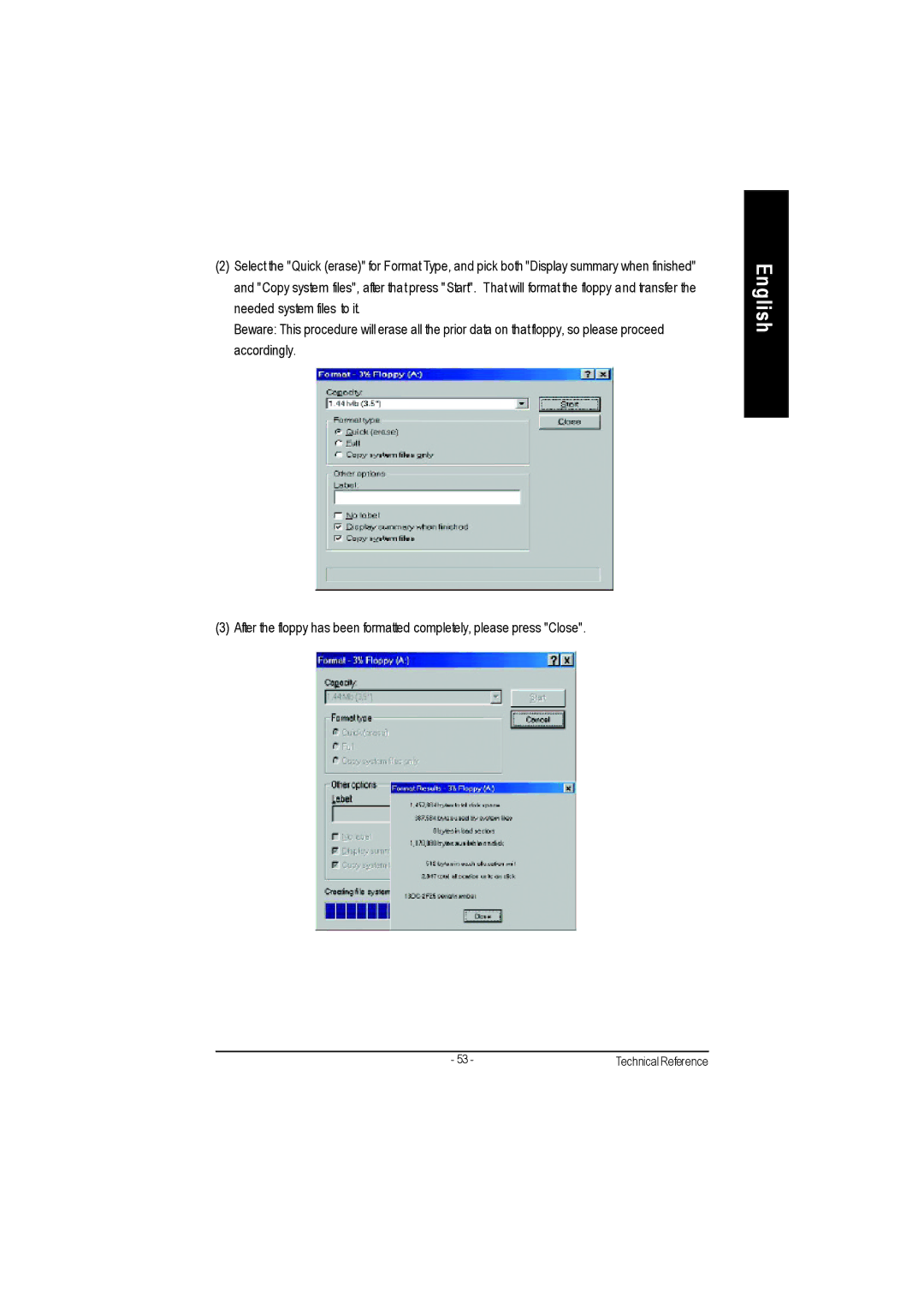 Gigabyte GA-7VAC manual English 