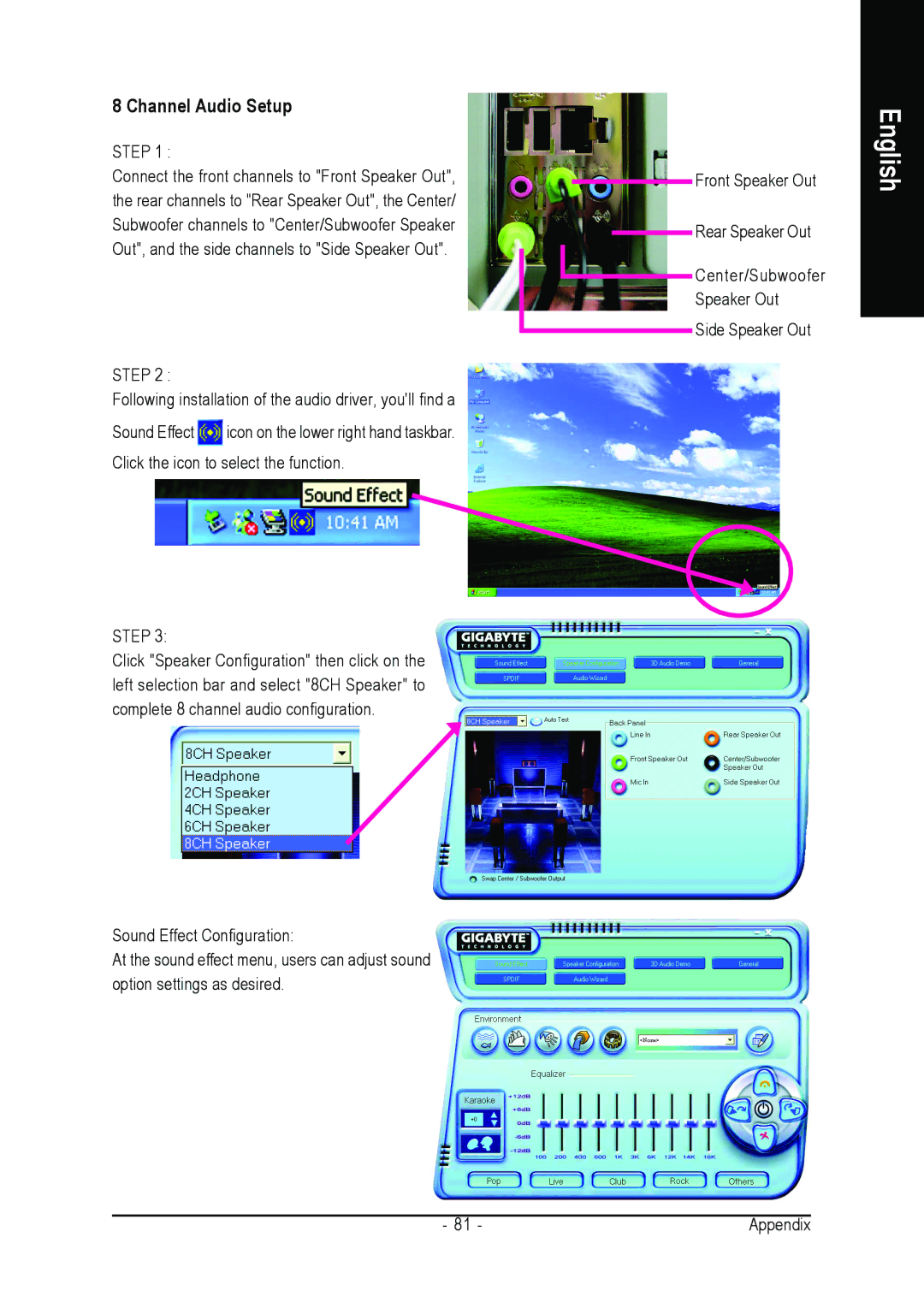 Gigabyte GA-8AENXP-D user manual Step 