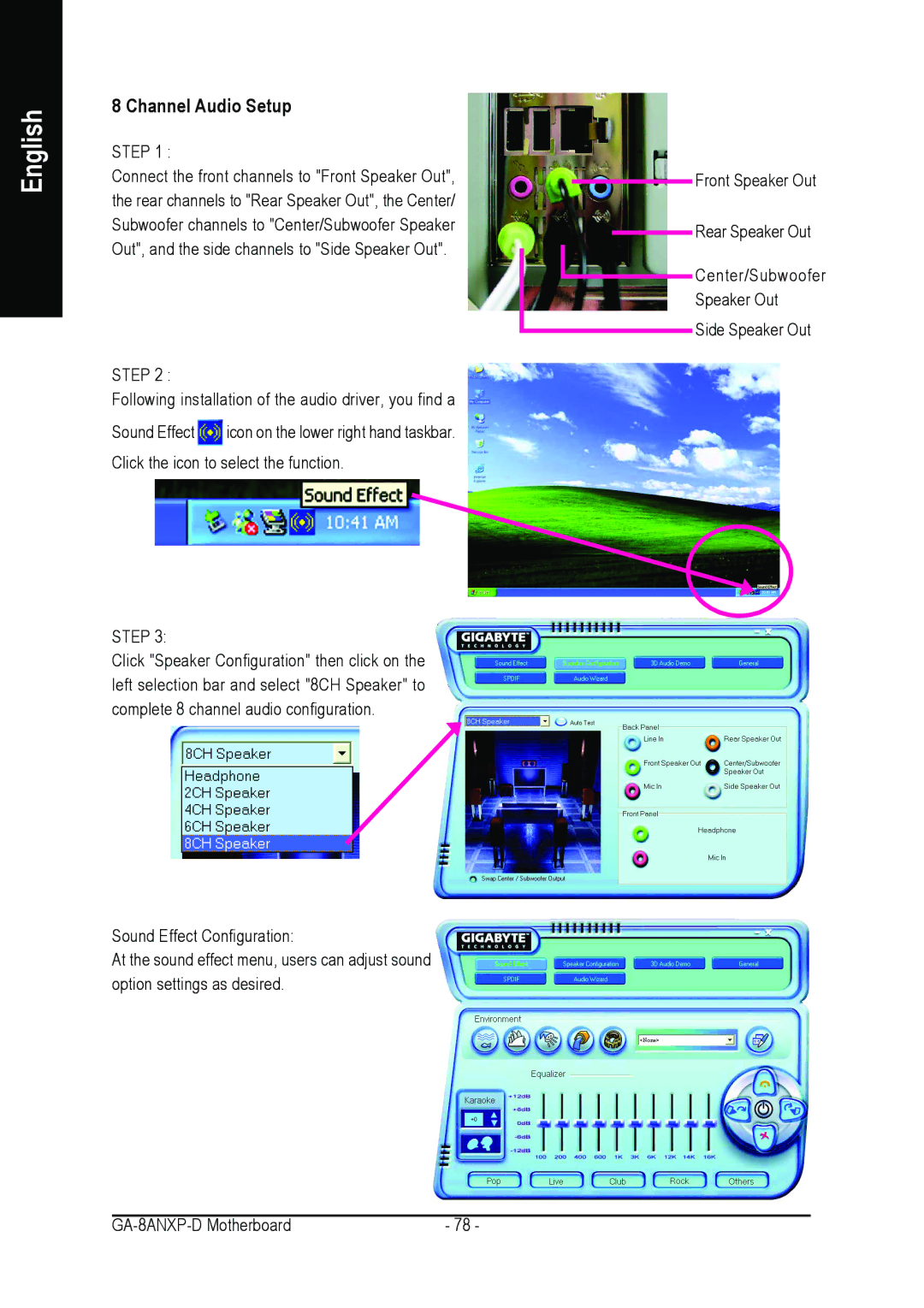 Gigabyte GA-8ANXP-D user manual Step 