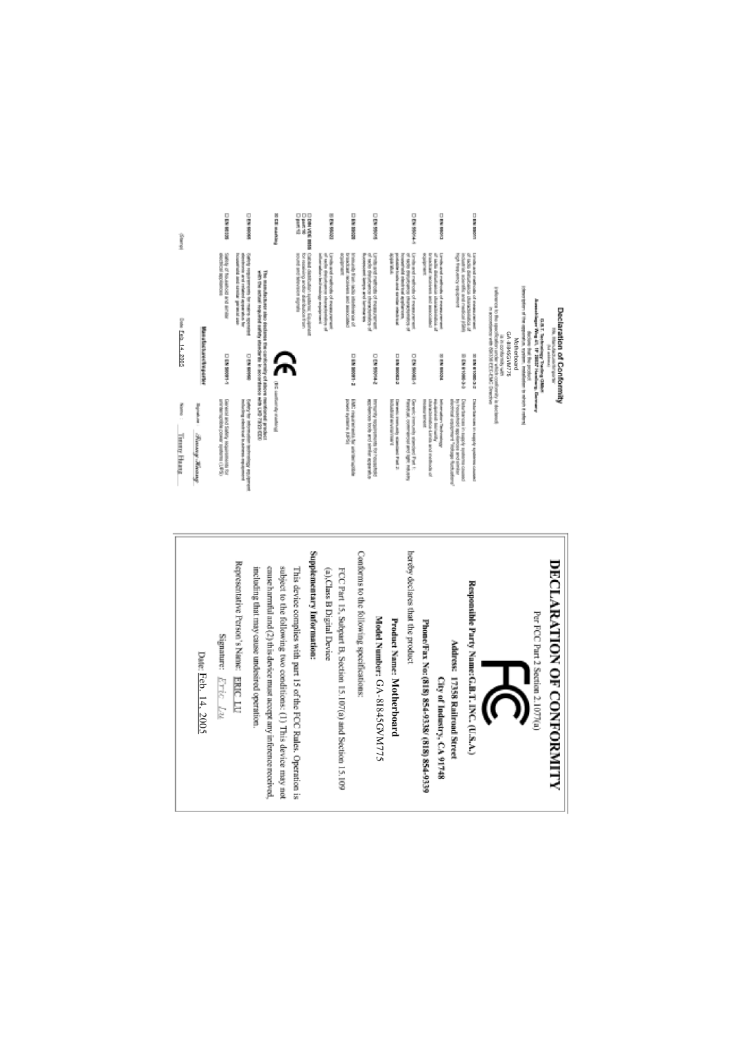 Gigabyte GA-8I845GVM775 user manual Motherboard 