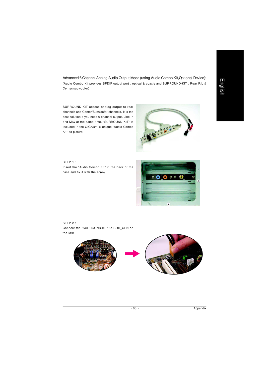 Gigabyte GA-8I845GVM775 user manual English 