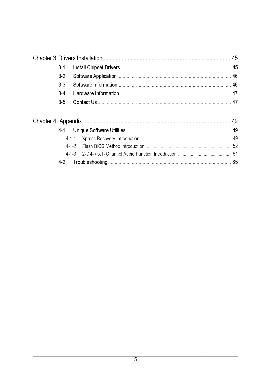 Gigabyte GA-8I865PEM-775 user manual Drivers Installation 