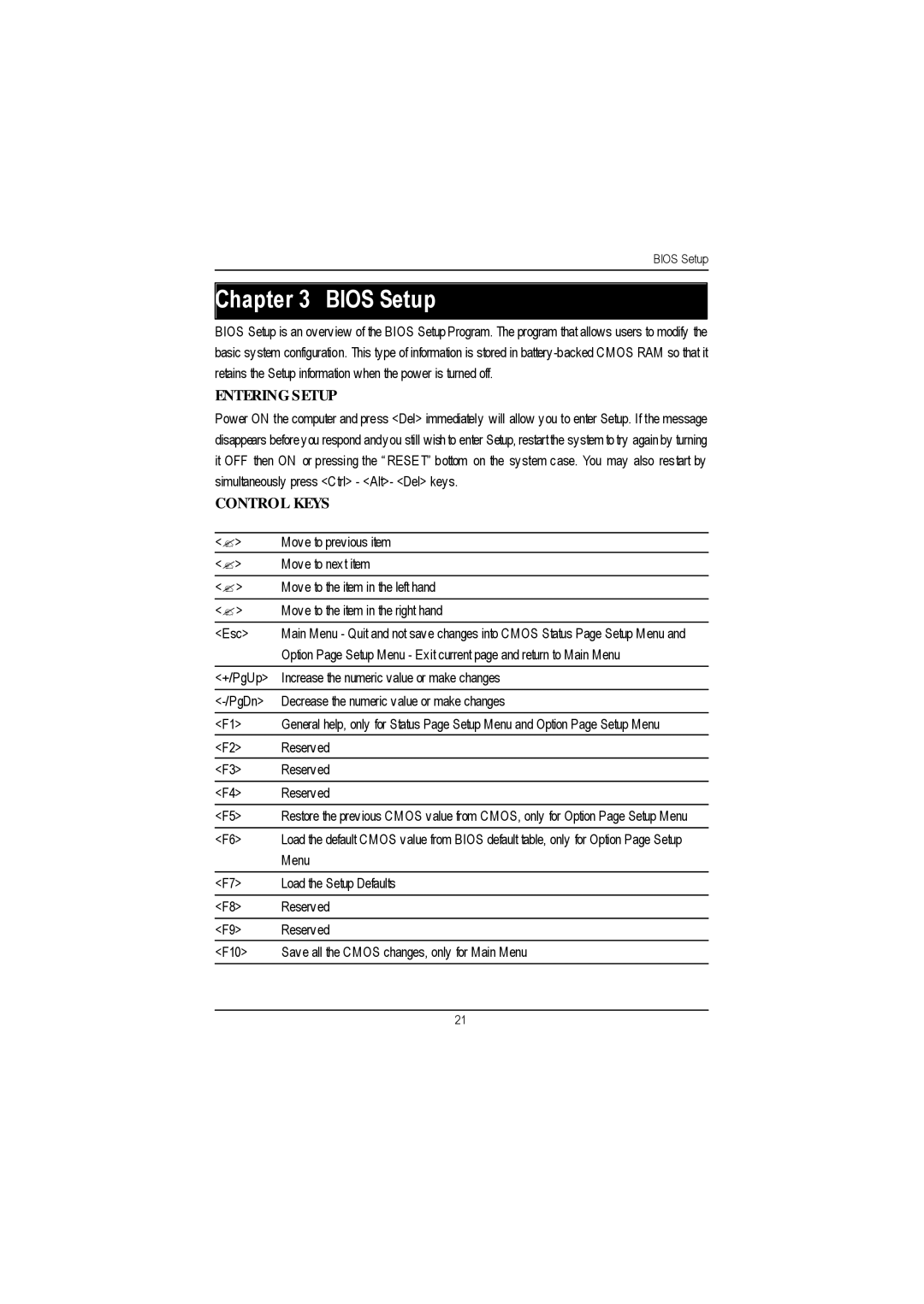 Gigabyte GA-8IDML manual Bios Setup 