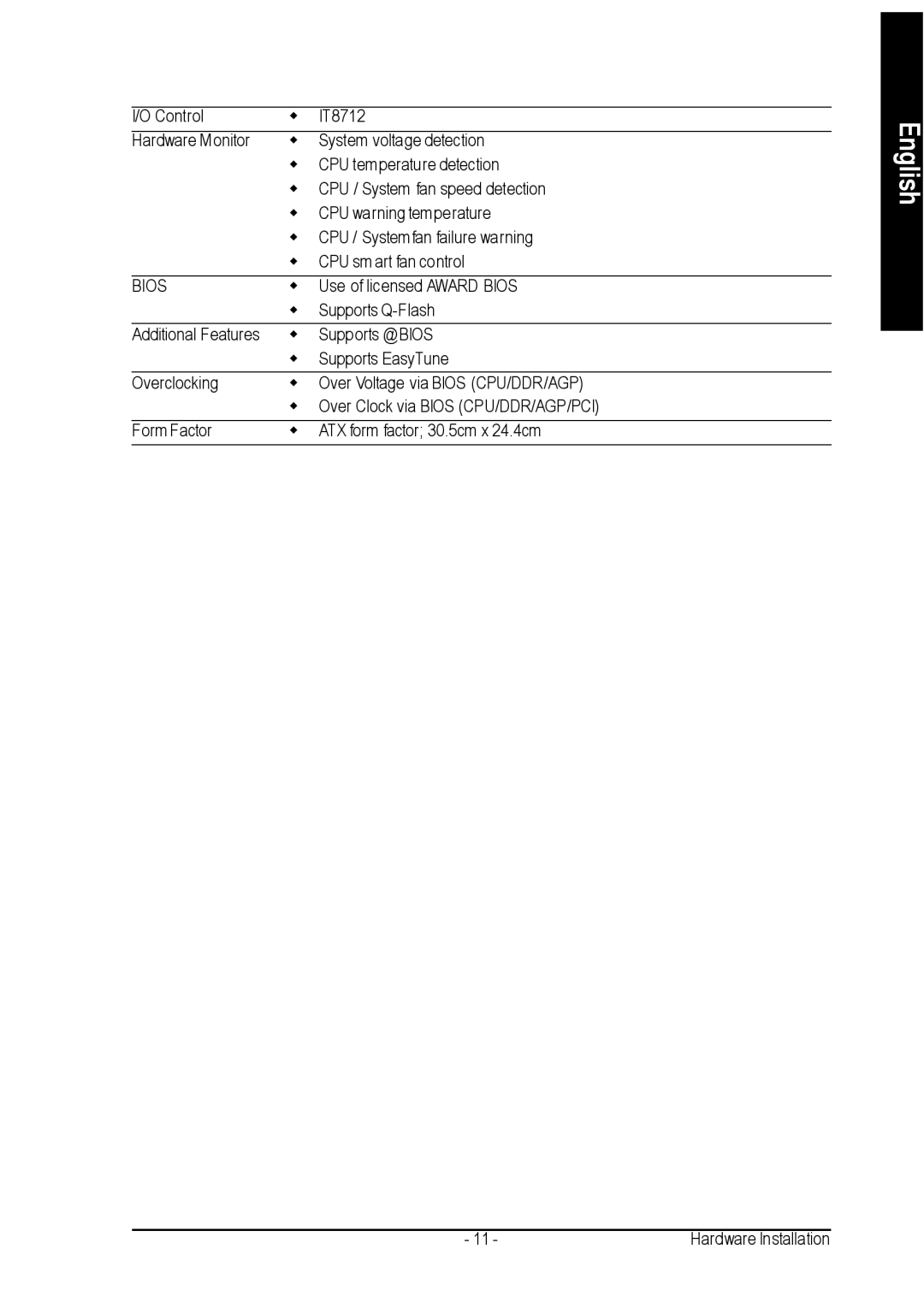 Gigabyte GA-8IP775 Series user manual Bios 