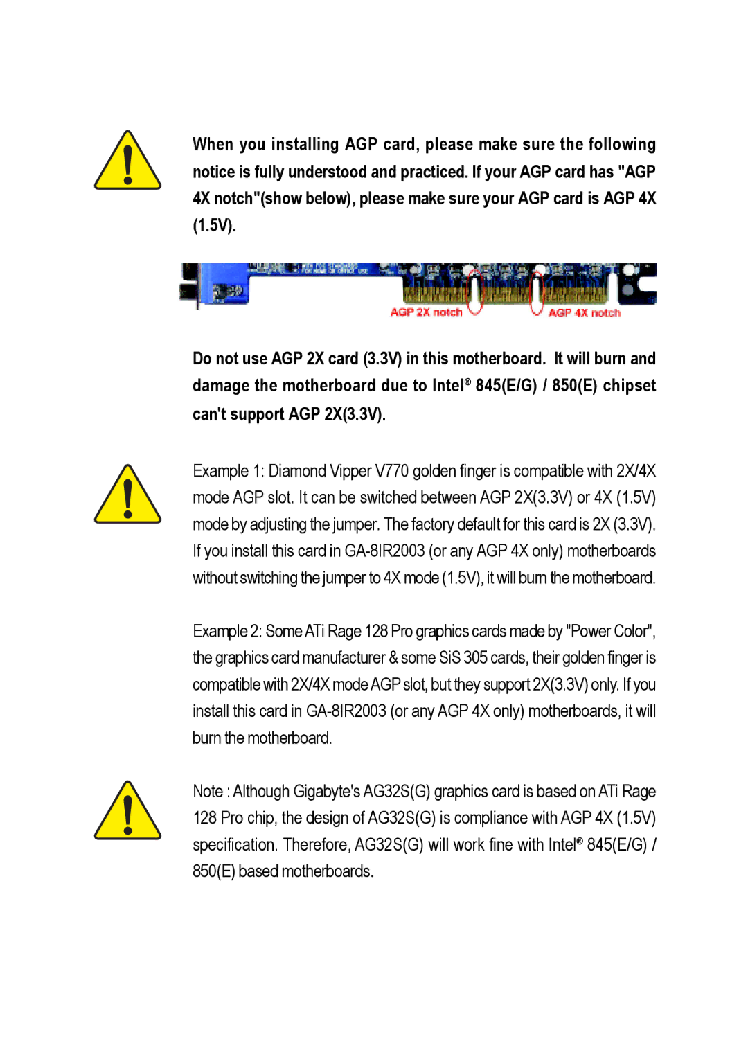 Gigabyte GA-8IR2003 manual 