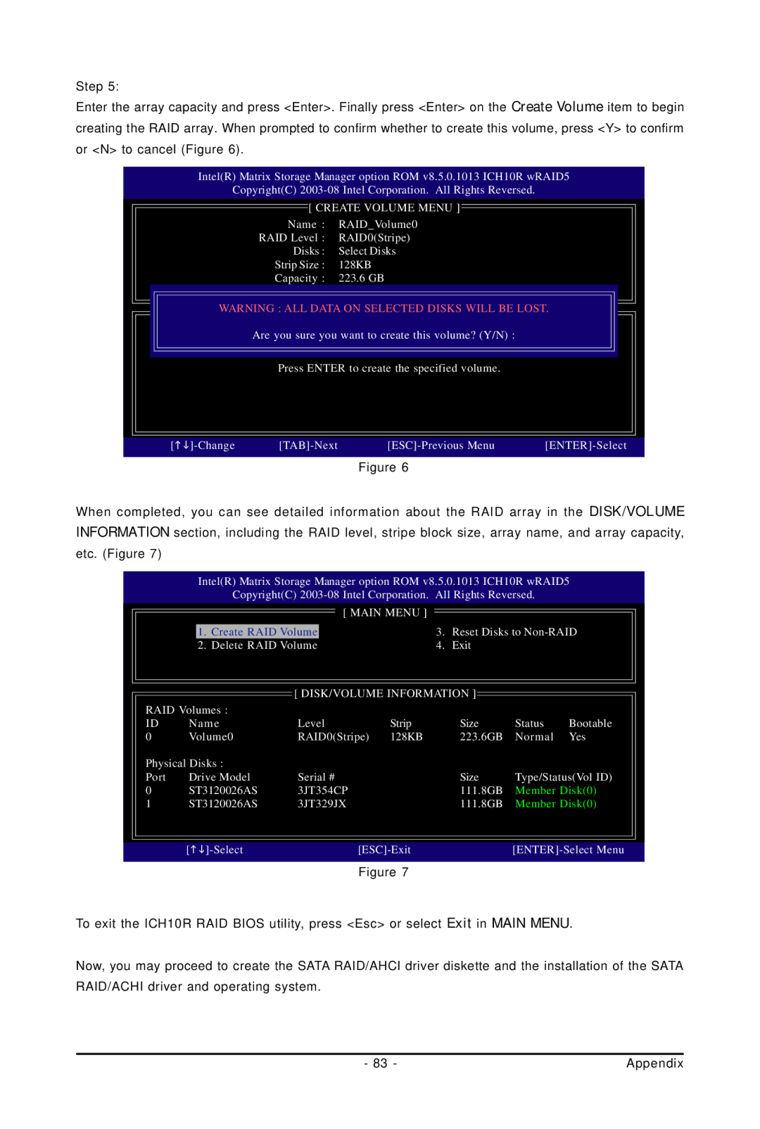 Gigabyte GA-EP45-UD3LR user manual ST3120026AS 3JT329JX 111.8GB 