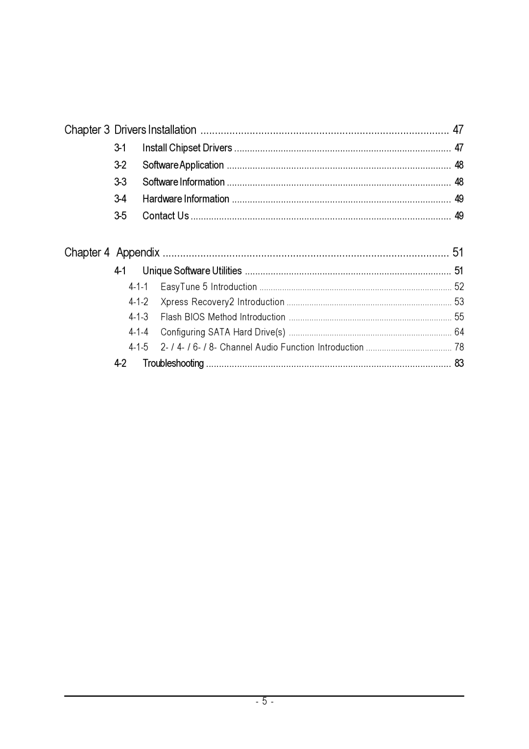 Gigabyte GA-K8N51GMF-9-RH user manual Drivers Installation 