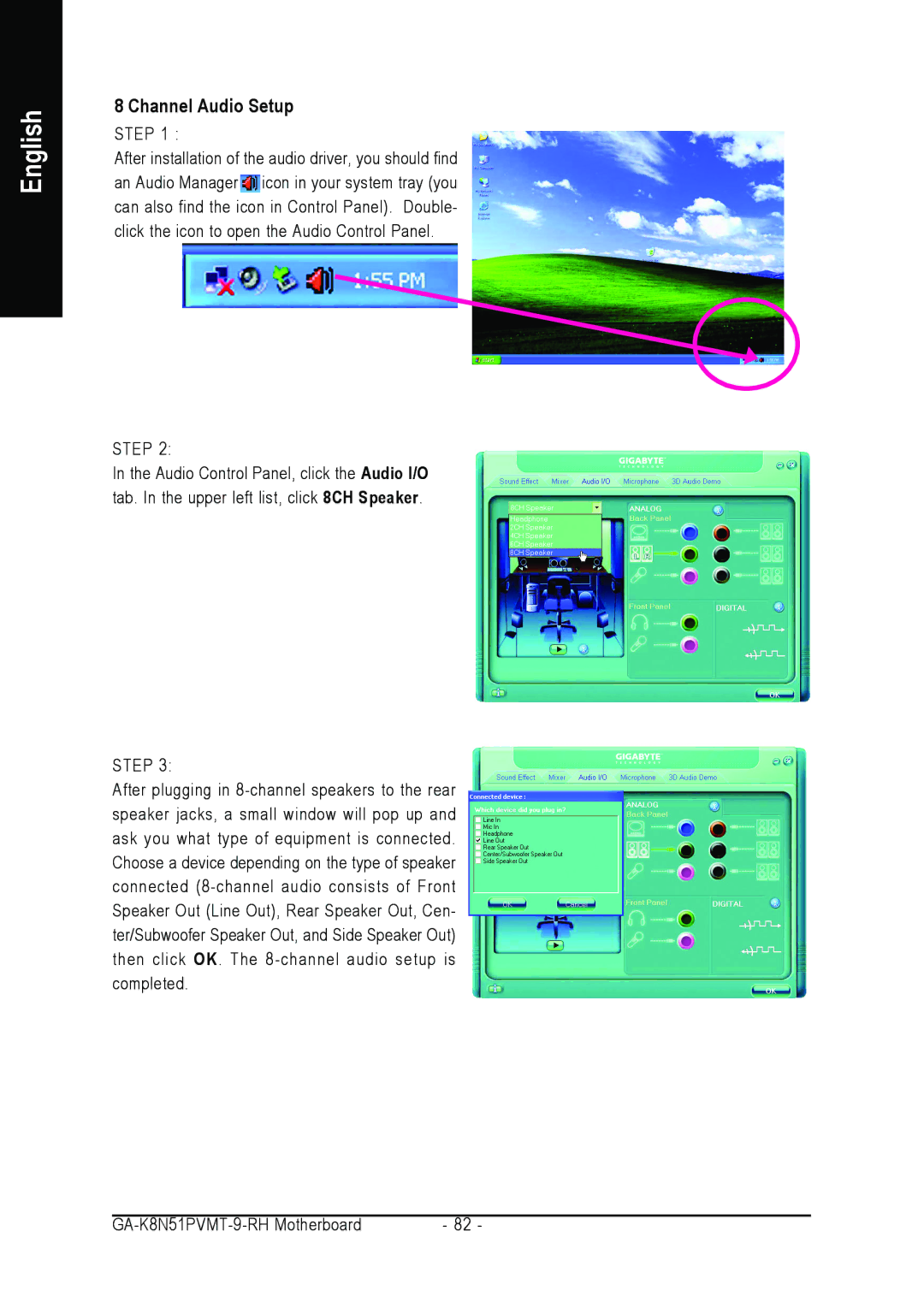 Gigabyte GA-K8N51PVMT-9-RH user manual English 