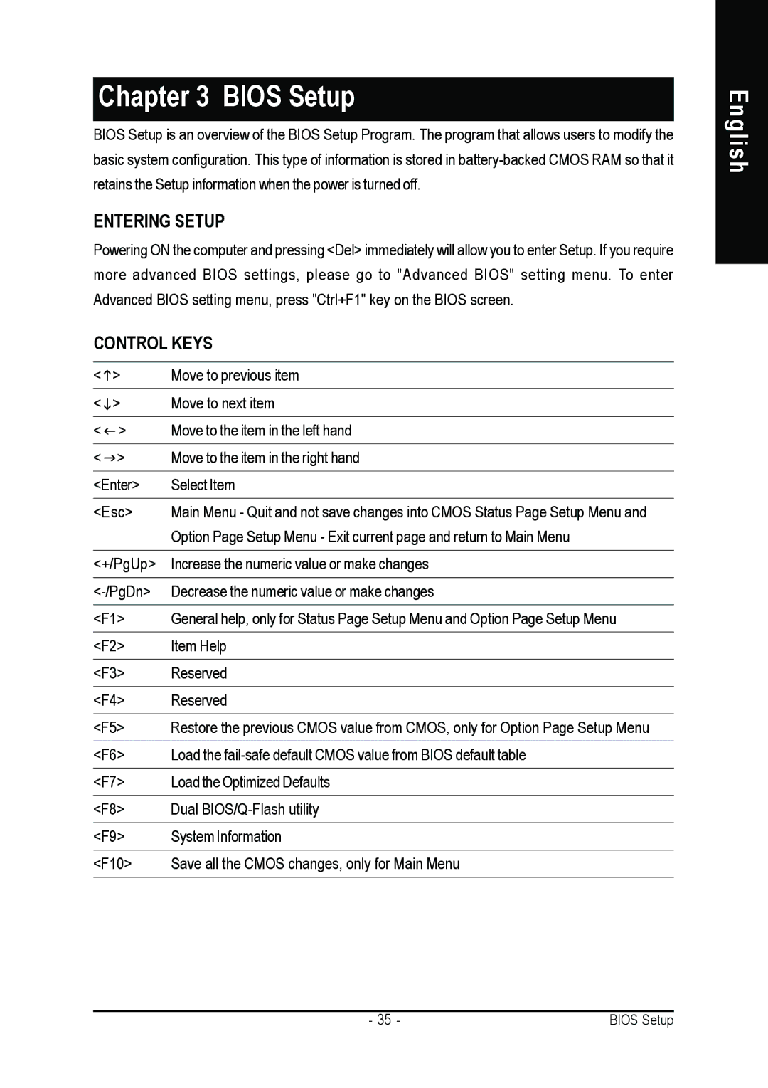 Gigabyte GA-K8NS Pro user manual Bios Setup 