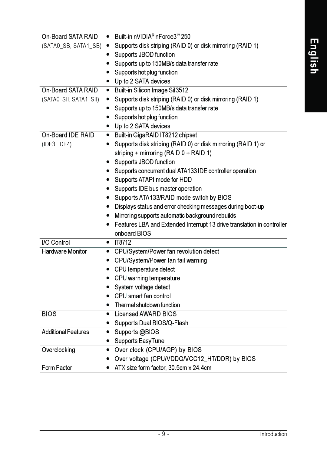 Gigabyte GA-K8NS Pro user manual Bios 