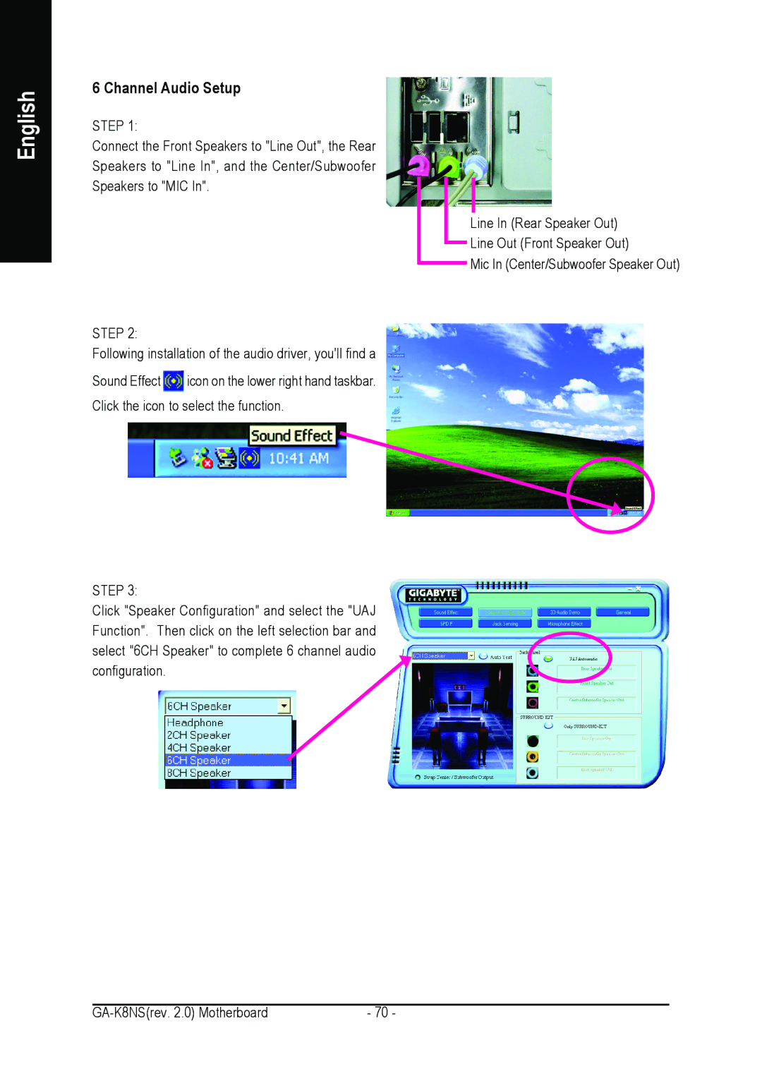 Gigabyte GA-K8NS user manual English 