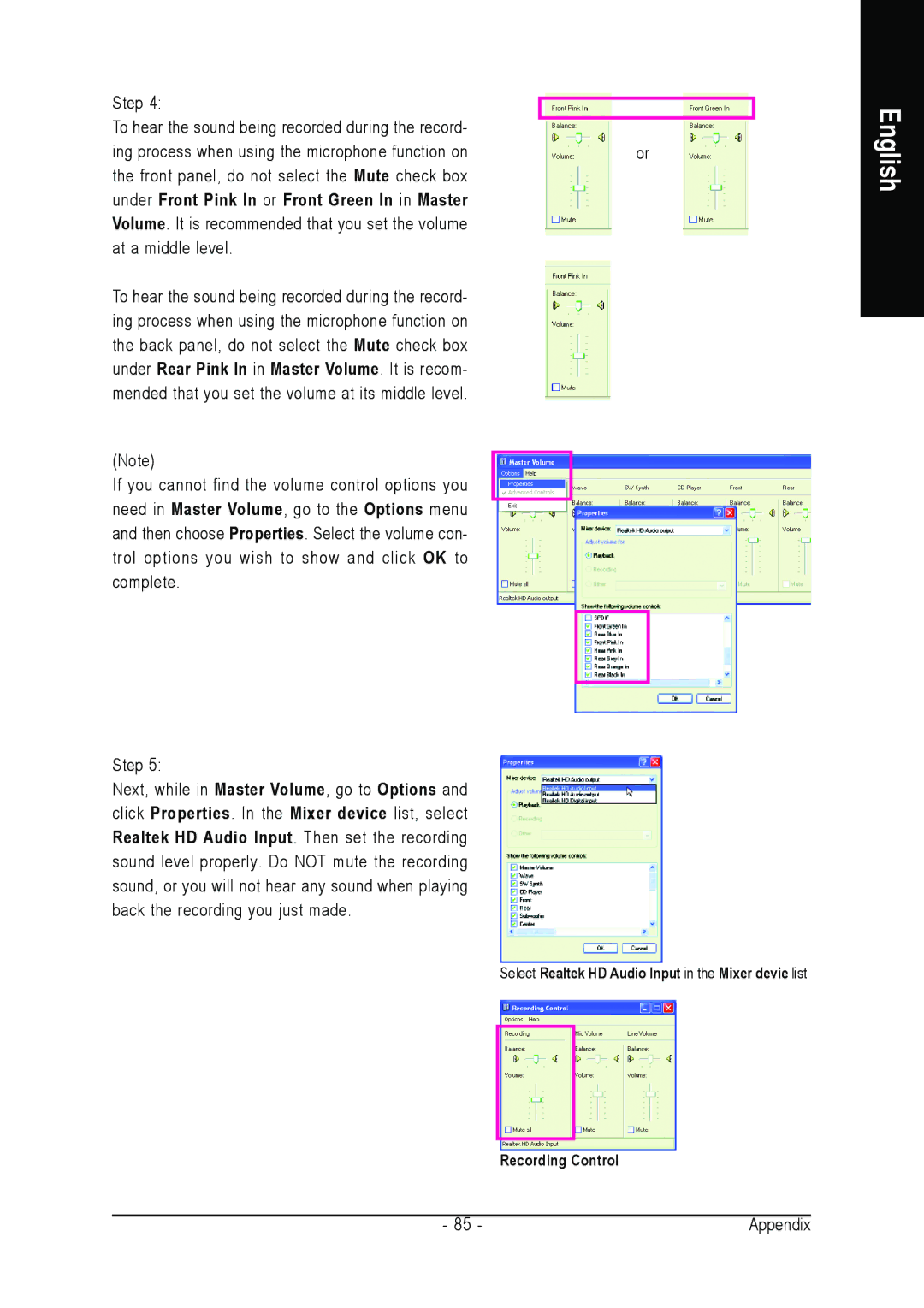 Gigabyte GA-M52S-S3P user manual English 