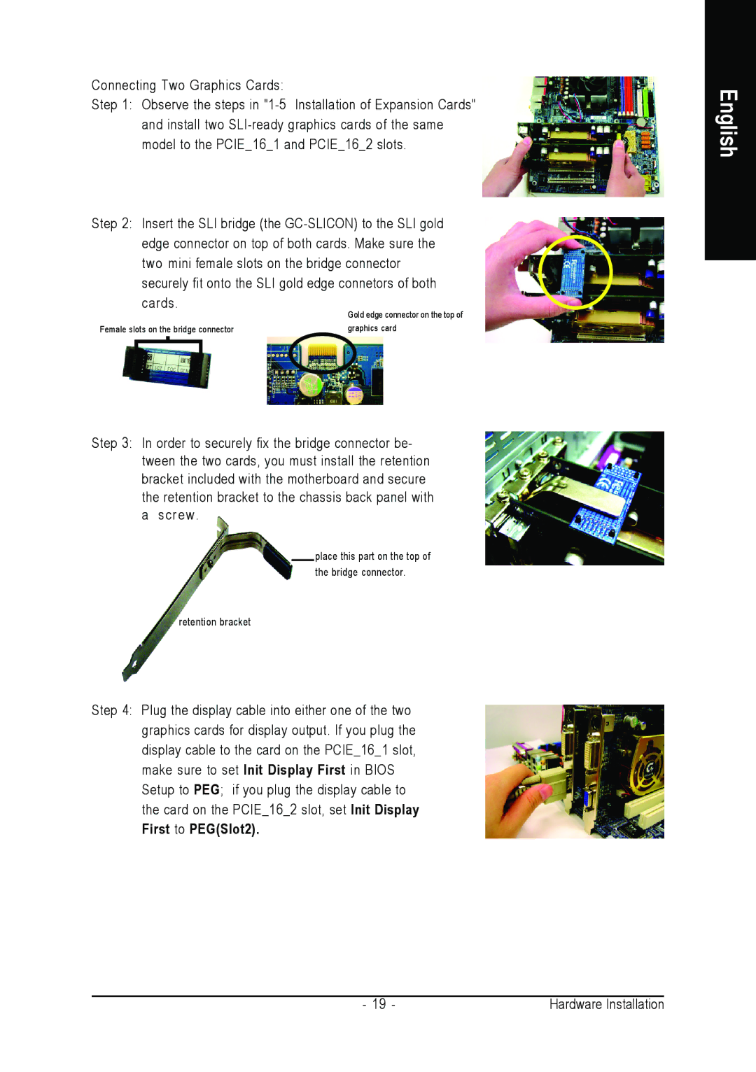 Gigabyte GA-M55SLI-S4 user manual English 