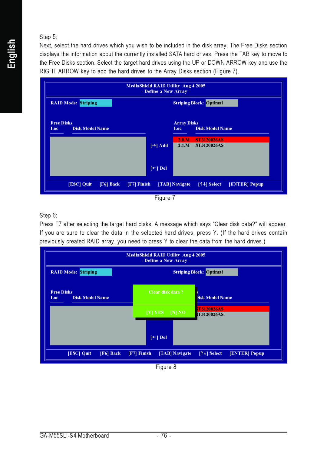 Gigabyte GA-M55SLI-S4 user manual Yes 