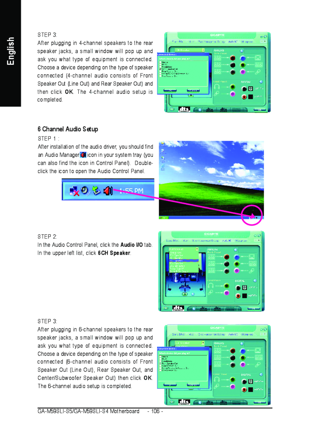 Gigabyte GA-M59SLI-S5, GA-M59SLI-S4 user manual English 