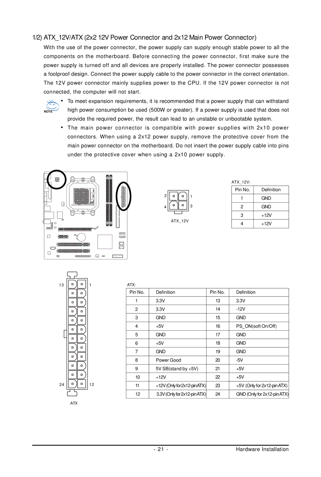 Gigabyte GA-M61PME-S2P user manual Gnd 