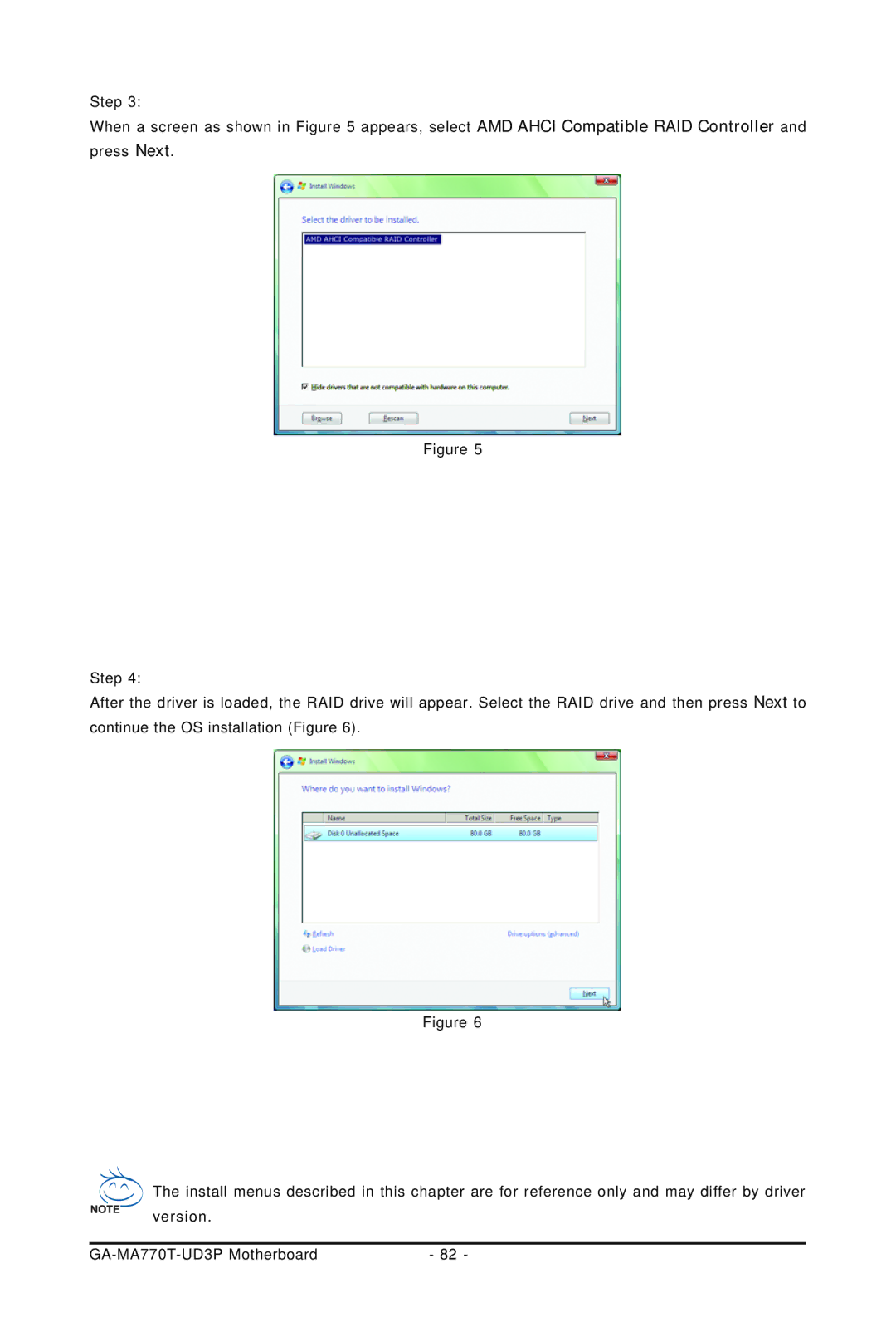 Gigabyte GA-MA770T-UD3P user manual 