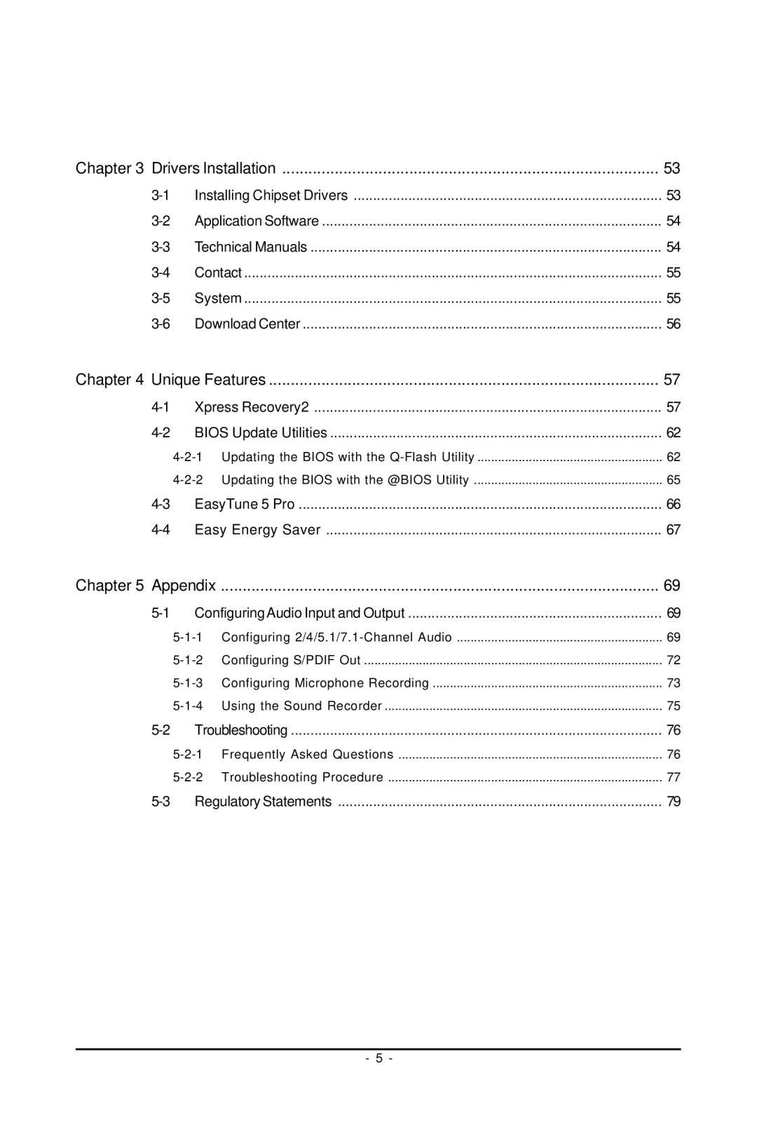 Gigabyte GA-P31-ES3G user manual Drivers Installation 