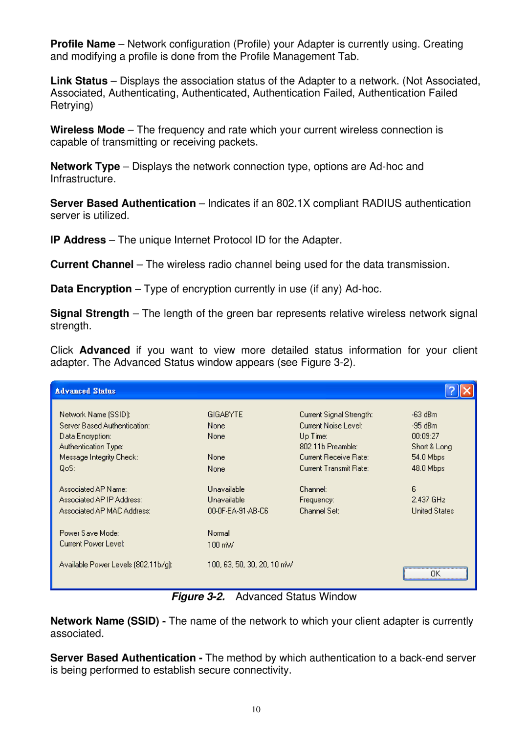 Gigabyte GN-WM01GT user manual 