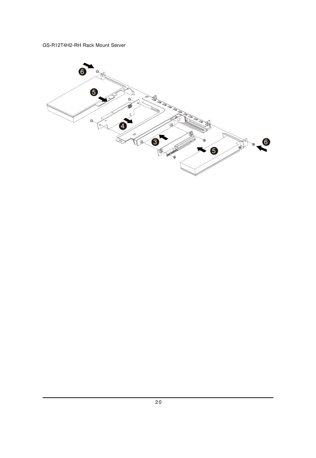 Gigabyte manual GS-R12T4H2-RH Rack Mount Server 