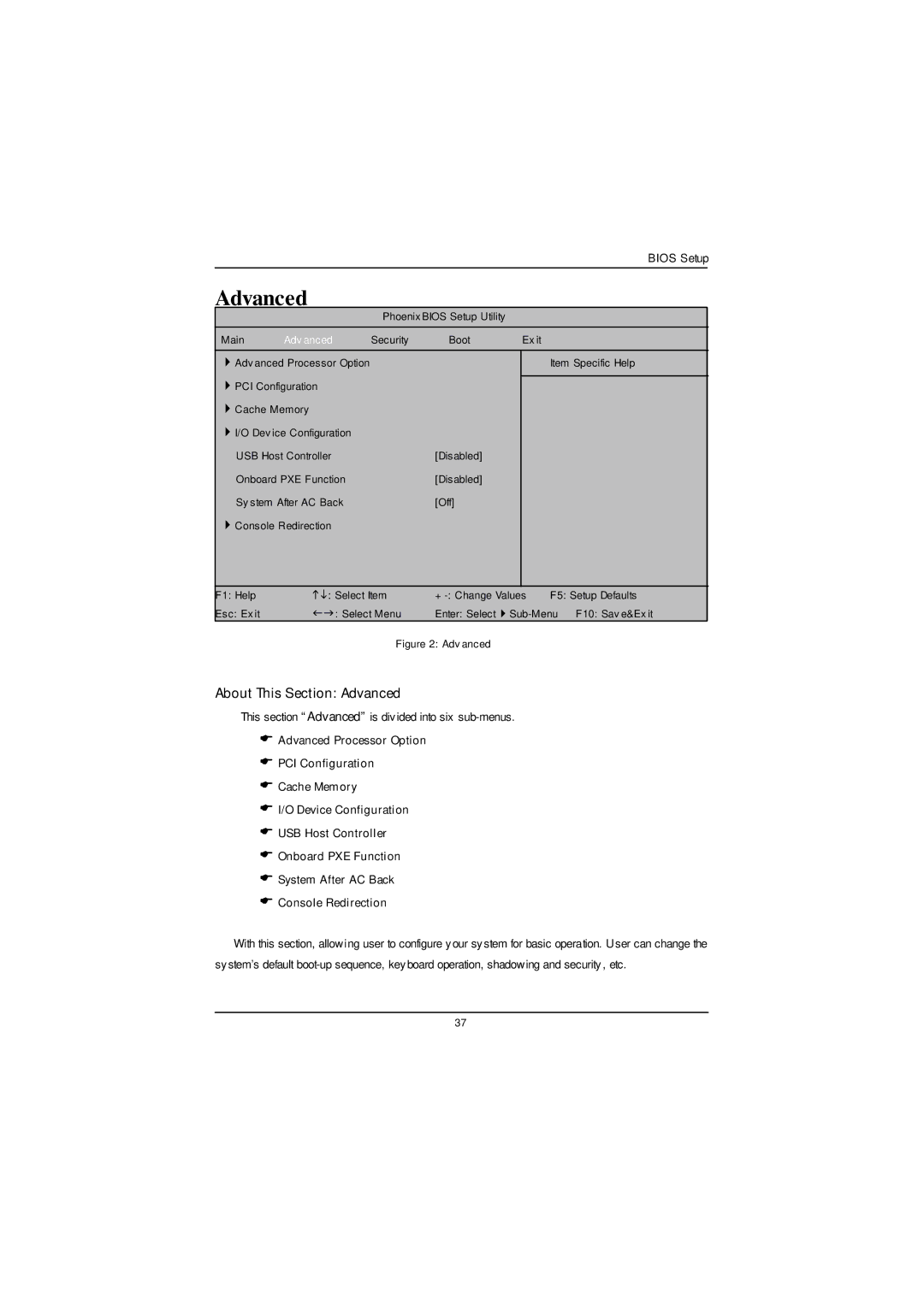 Gigabyte GS-SR125EDL user manual About This Section Advanced 