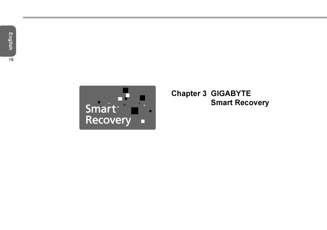 Gigabyte Q2532 manual Gigabyte Smart Recovery 