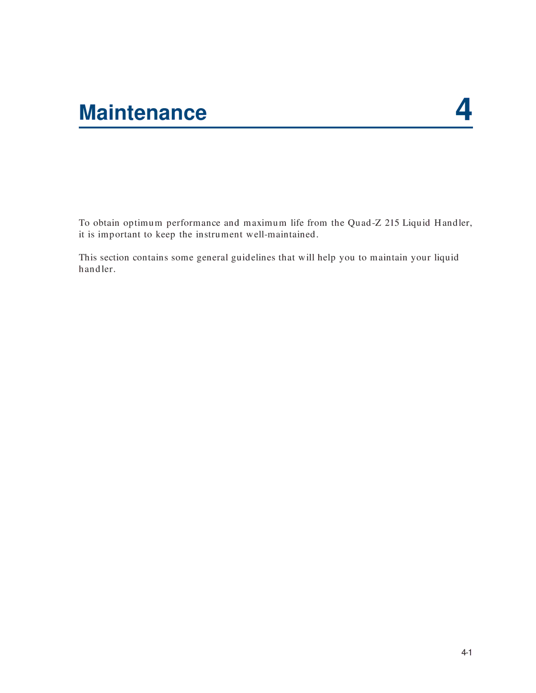 Gilson 215 manual Maintenance4 