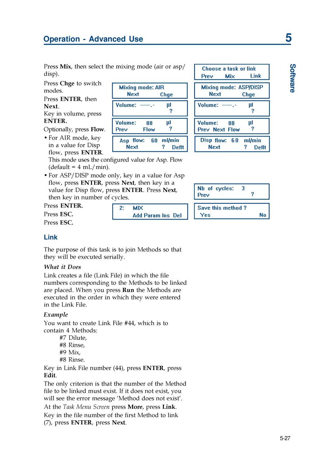 Gilson 402 manual Link, What it Does 