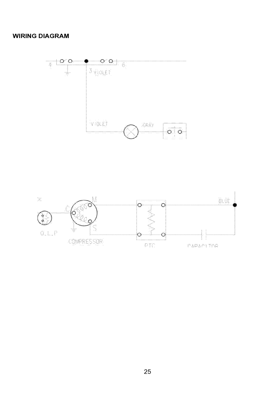 Glen Dimplex Home Appliances Ltd BE815 manual Wiring Diagram 