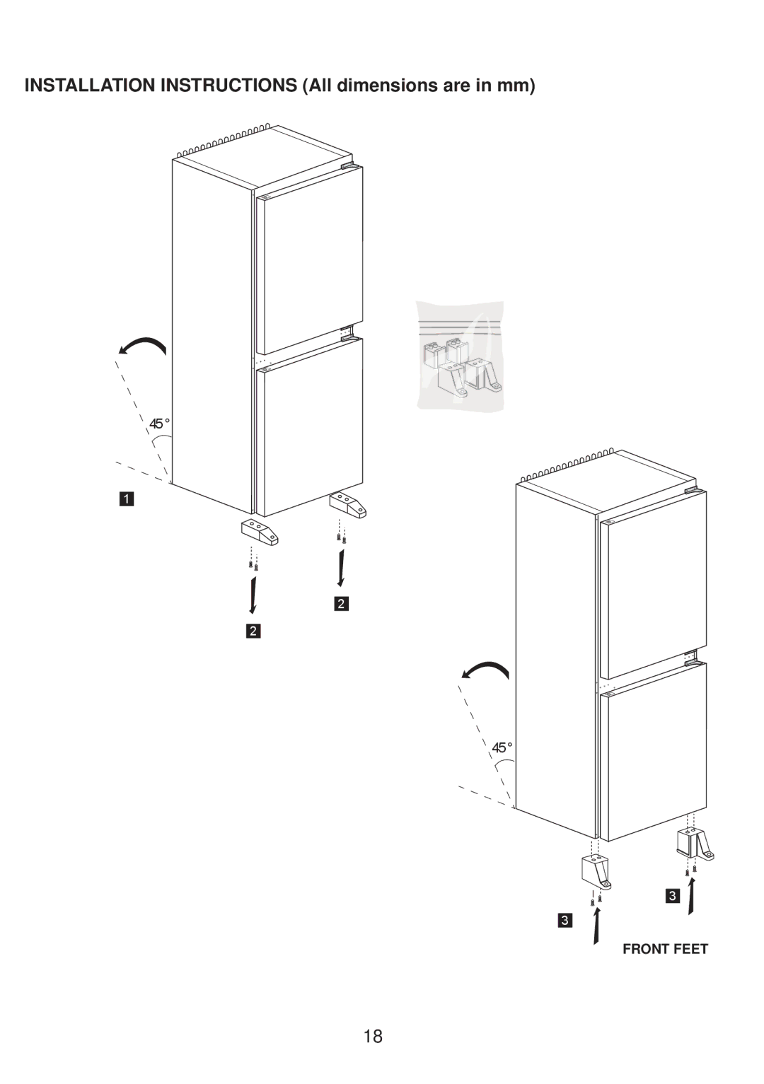 Glen Dimplex Home Appliances Ltd BE817 manual Installation Instructions All dimensions are in mm 