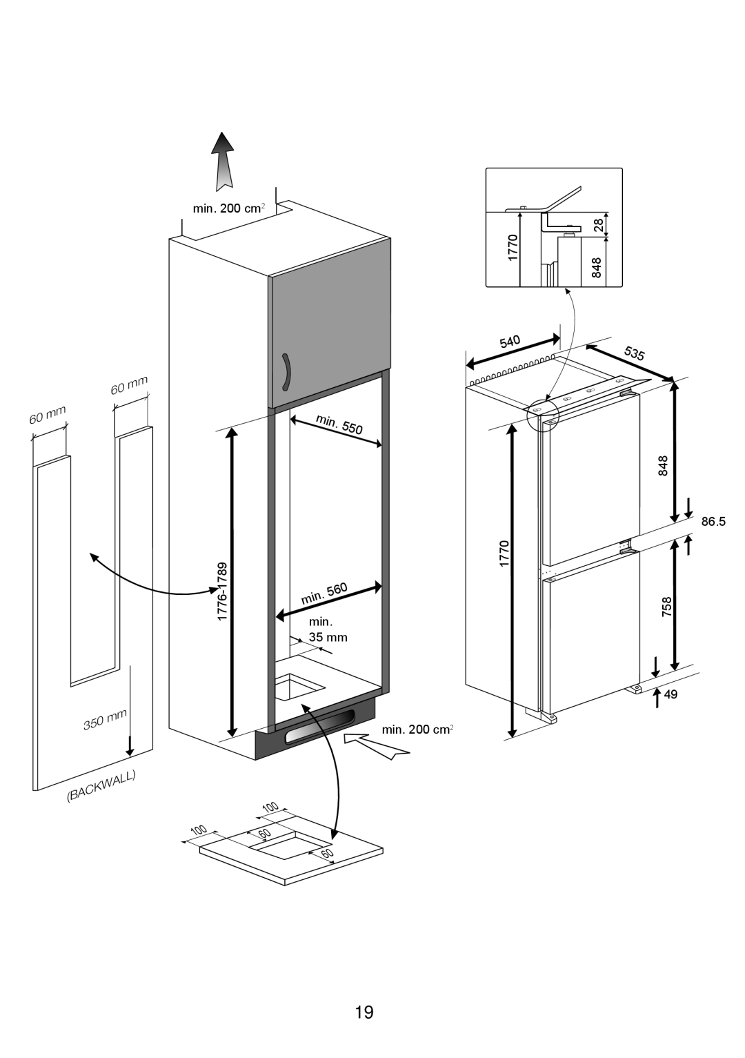 Glen Dimplex Home Appliances Ltd IFF5050 manual Min 