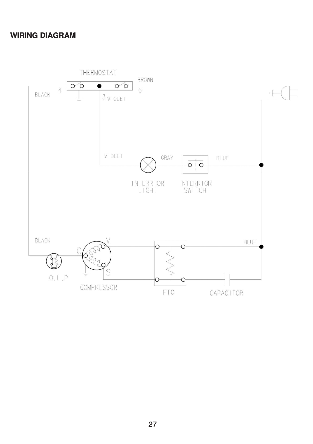 Glen Dimplex Home Appliances Ltd IFF5050 manual Wiring Diagram 